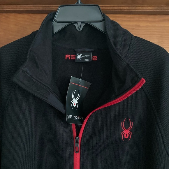 Spyder Men’s Lined Bonded Fleece Jacket - Picture 5 of 13